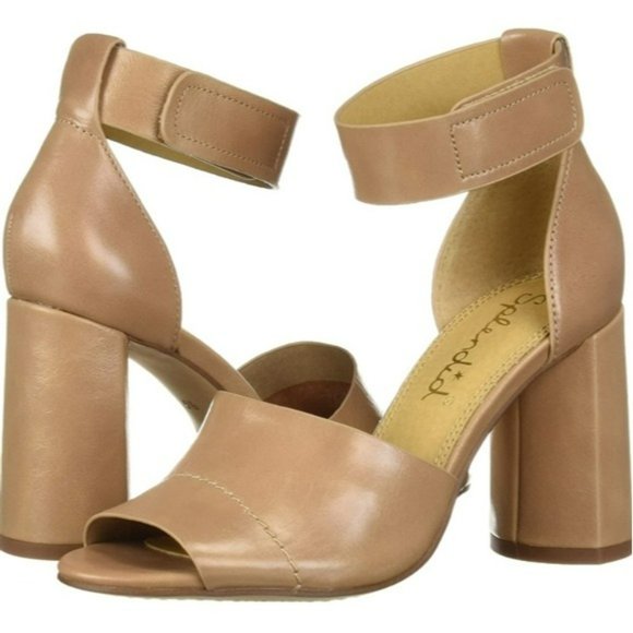 Splendid Thandie Leather Ankle-Strap Sandals Nude -6.5 - Picture 5 of 9